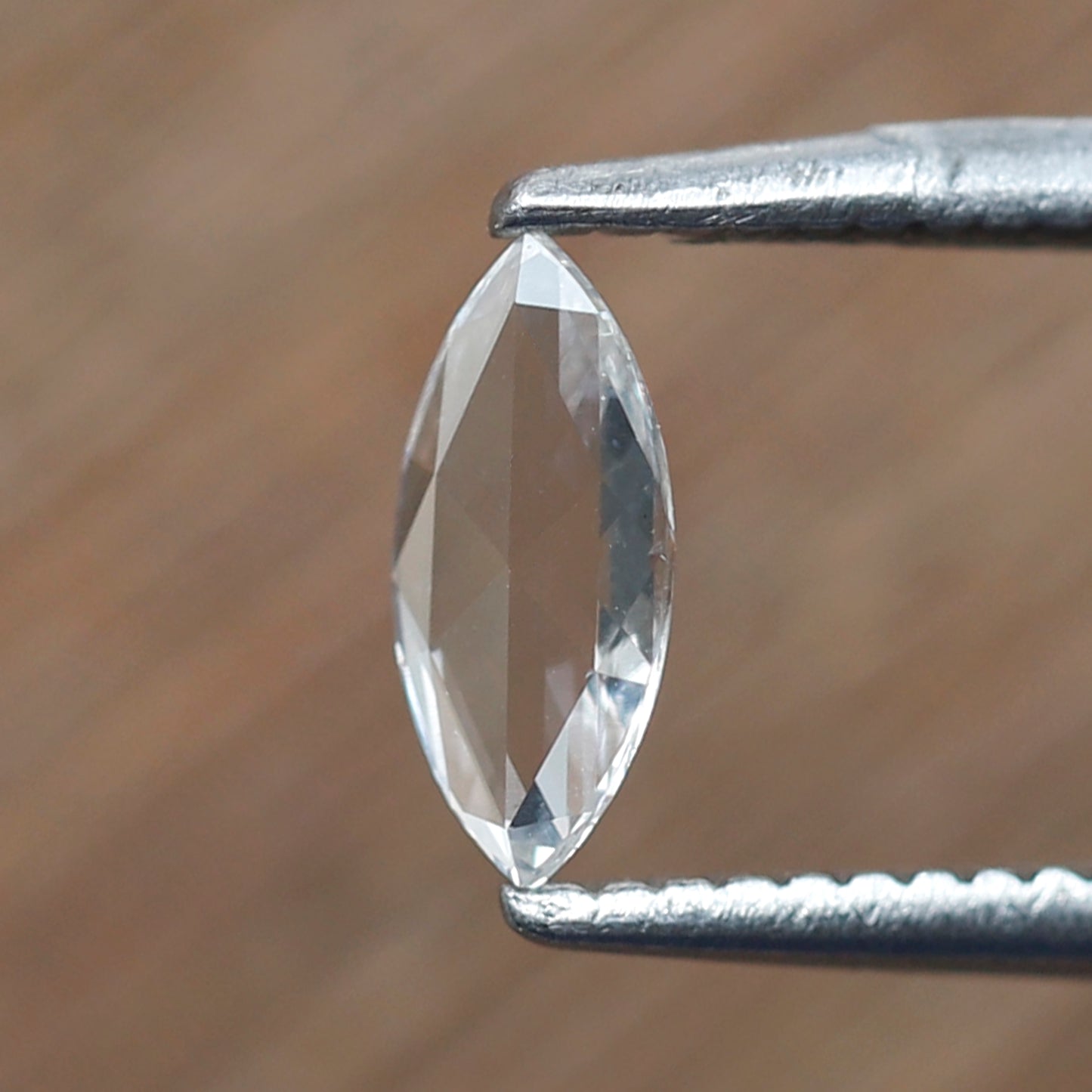 0.14 Ct Marquise Rose Cut Diamond, 6.7 mm Natural FG VS Loose Diamond, Minimal Proposal Ring Stone