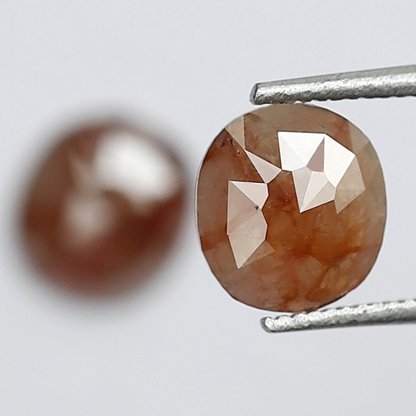Pair of Cushion Cut Rustic Diamonds 1.33 Ct | 6.5 x 6.00 mm Natural Earth Mined Loose Diamonds for Jewelry