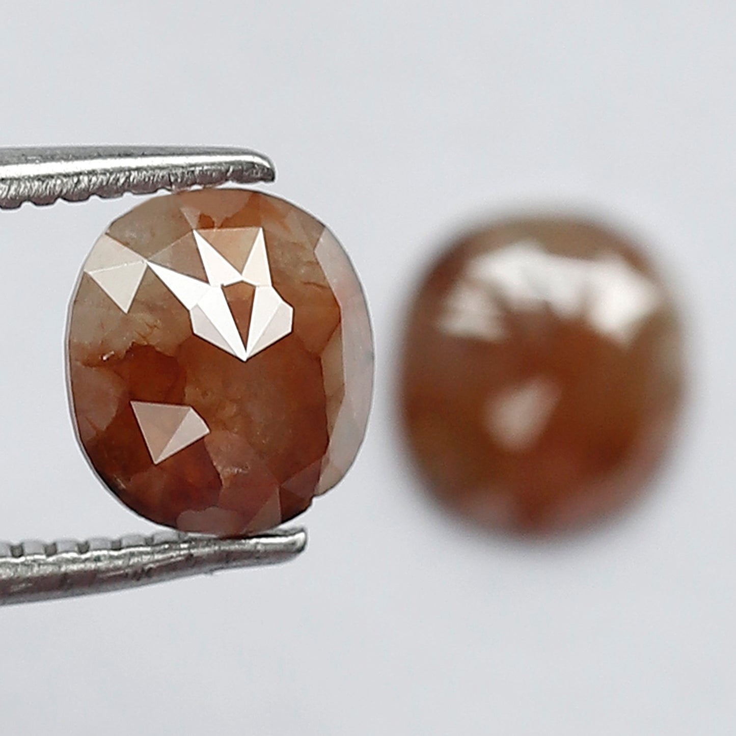 Pair of Cushion Cut Rustic Diamonds 1.33 Ct | 6.5 x 6.00 mm Natural Earth Mined Loose Diamonds for Jewelry