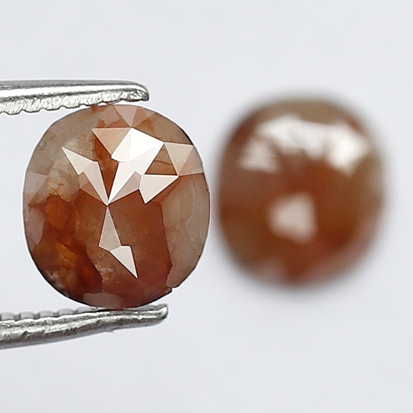 Pair of Cushion Cut Rustic Diamonds 1.33 Ct | 6.5 x 6.00 mm Natural Earth Mined Loose Diamonds for Jewelry
