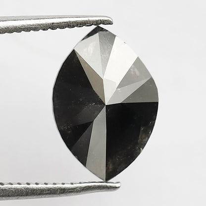 Natural Marquise cut 2.39 CT Loose Diamond, 11.3 MM Blackish Gray Ethically Sourced Brilliant cut Diamond