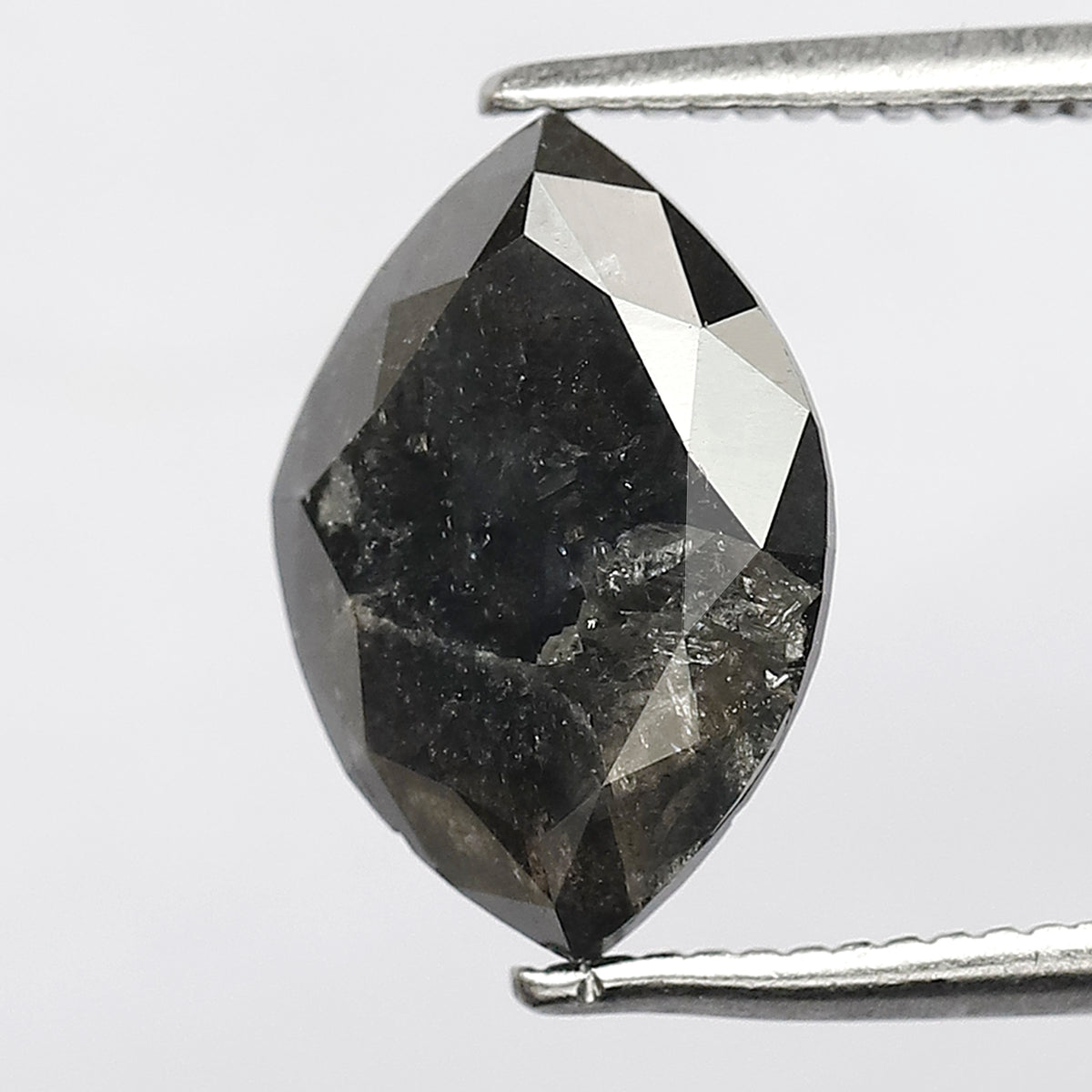 Natural Marquise cut 2.39 CT Loose Diamond, 11.3 MM Blackish Gray Ethically Sourced Brilliant cut Diamond