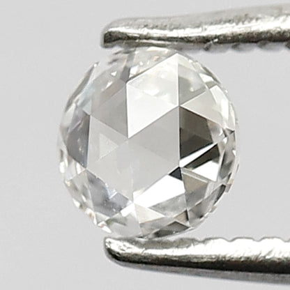 0.29 CT 4.20 MM Round Rose Cut EF Color Vs Clarity Natural Loose Diamond Gift For Her