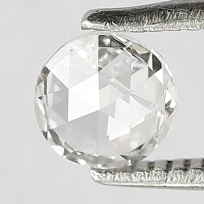 0.34 CT 5 MM Round Rose Cut Diamond EF color Vs Clarity Natural Loose Diamond For Engagement Ring