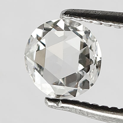 0.34 CT 5 MM Round Rose Cut Diamond EF color Vs Clarity Natural Loose Diamond For Engagement Ring