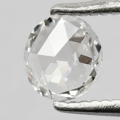 0.34 CT 5 MM Round Rose Cut Diamond EF color Vs Clarity Natural Loose Diamond For Engagement Ring