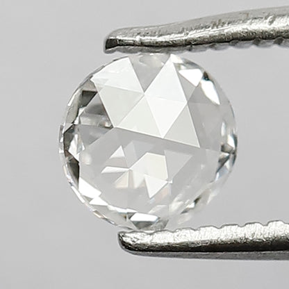 0.34 CT 5 MM Round Rose Cut Diamond EF color Vs Clarity Natural Loose Diamond For Engagement Ring