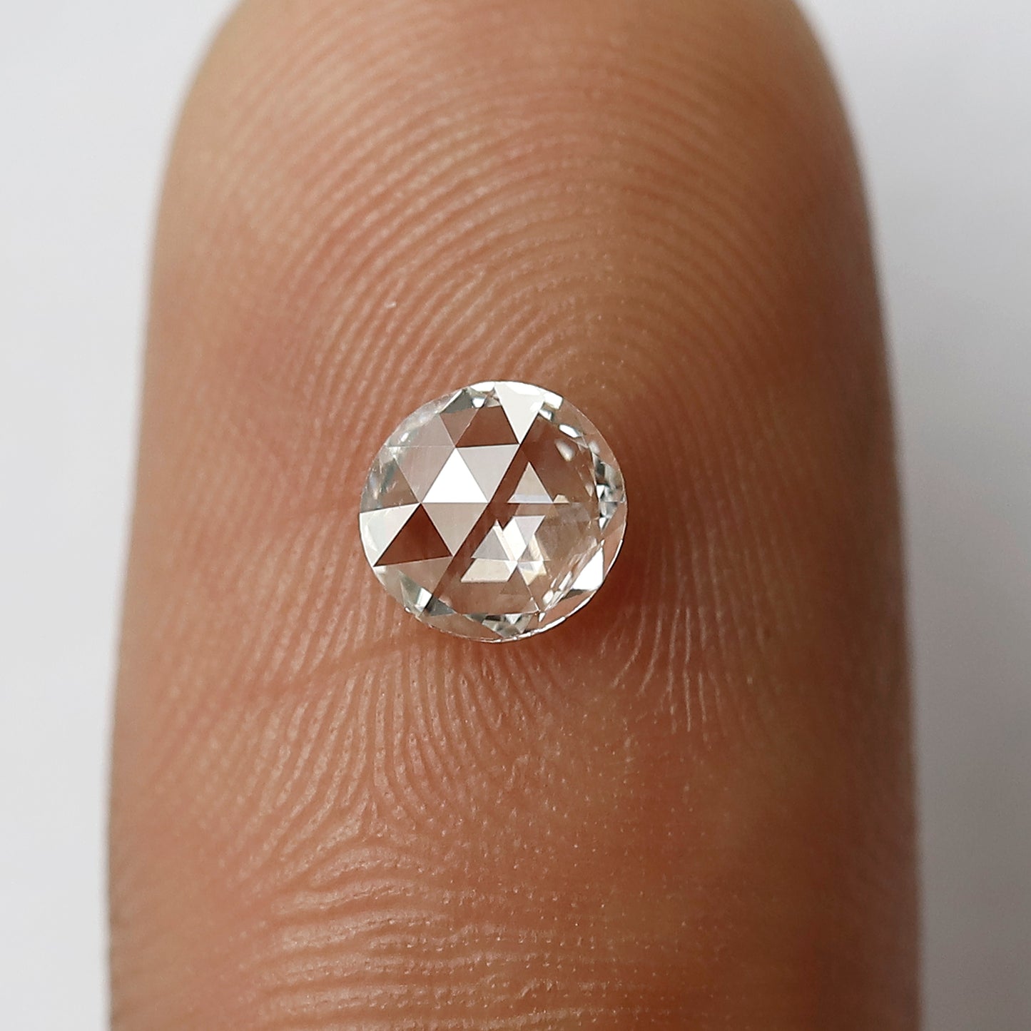 0.34 CT 5 MM Round Rose Cut Diamond EF color Vs Clarity Natural Loose Diamond For Engagement Ring