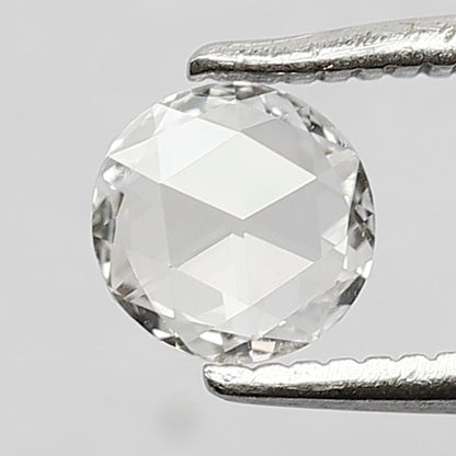 0.28 CT Round Rose Cut Natural Loose Diamond 5 MM EF Color Vvs Clarity Rose Cut Diamond Gift For Her