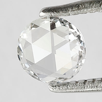 0.28 CT Round Rose Cut Natural Loose Diamond 5 MM EF Color Vvs Clarity Rose Cut Diamond Gift For Her