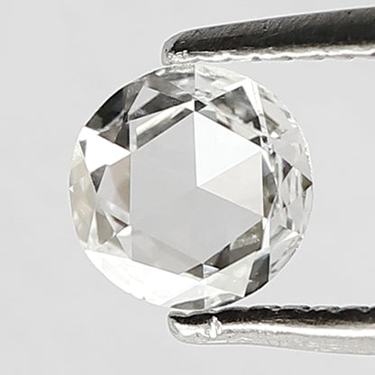0.28 CT Round Rose Cut Natural Loose Diamond 5 MM EF Color Vvs Clarity Rose Cut Diamond Gift For Her
