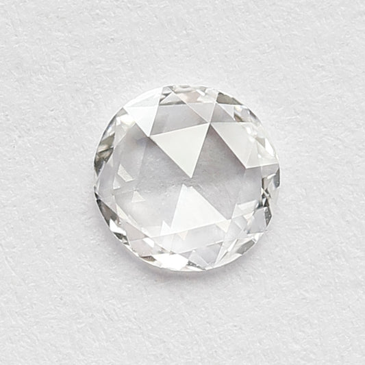 0.28 CT Round Rose Cut Natural Loose Diamond 5 MM EF Color Vvs Clarity Rose Cut Diamond Gift For Her