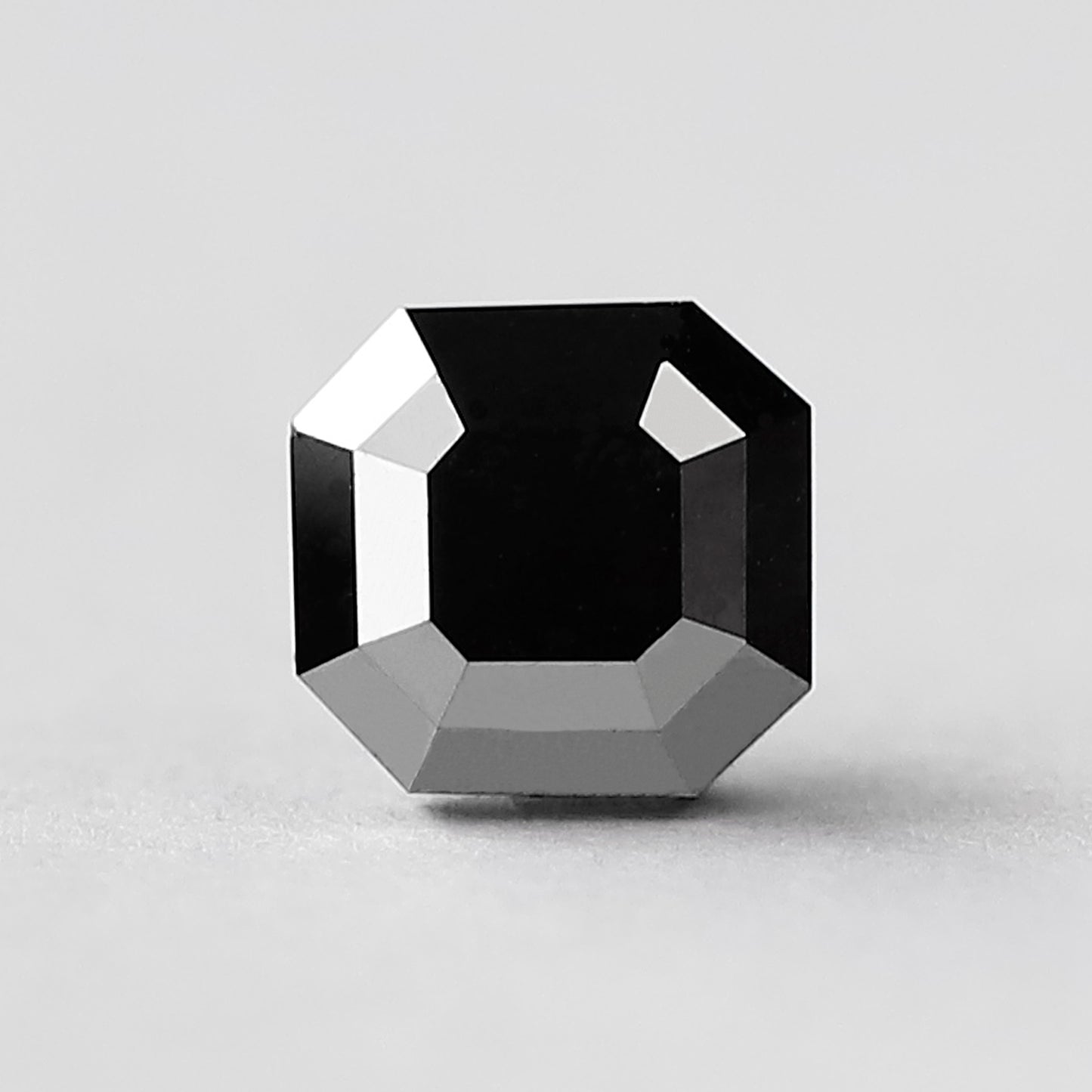 Natural Treated Black Diamond 2.81 CT, Emerald Cut Loose Diamond, 7.20 MM Diamond for Engagement & Wedding Jewelry