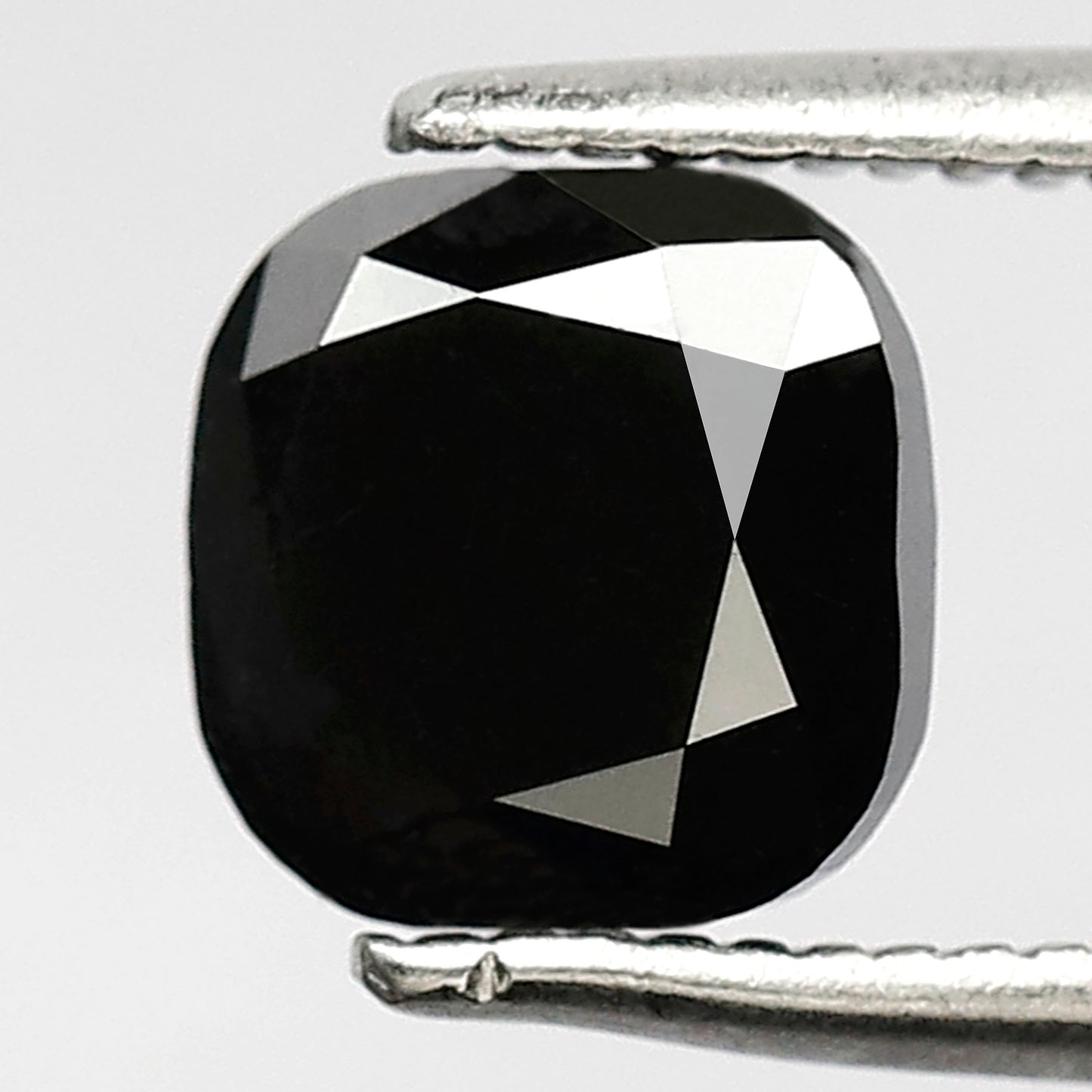 1.69 CT Cushion Shape Loose Diamond 6 MM AAA Quality Black Color Diamond For Engagement Ring