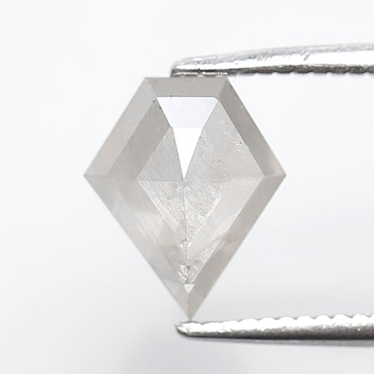 1.10 CT Pentagon Shape Salt and Pepper Diamond 8 MM Natural Loose Grey Color Diamond