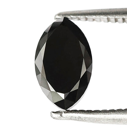 1.16 CT Marquise Shape Loose Diamond 8 MM AAA Quality Black Color Diamond For Ring