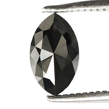 1.16 CT Marquise Shape Loose Diamond 8 MM AAA Quality Black Color Diamond For Ring