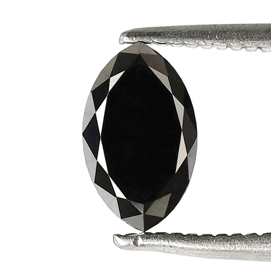 1.16 CT Marquise Shape Loose Diamond 8 MM AAA Quality Black Color Diamond For Ring