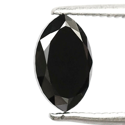 1.16 CT Marquise Shape Loose Diamond 8 MM AAA Quality Black Color Diamond For Ring