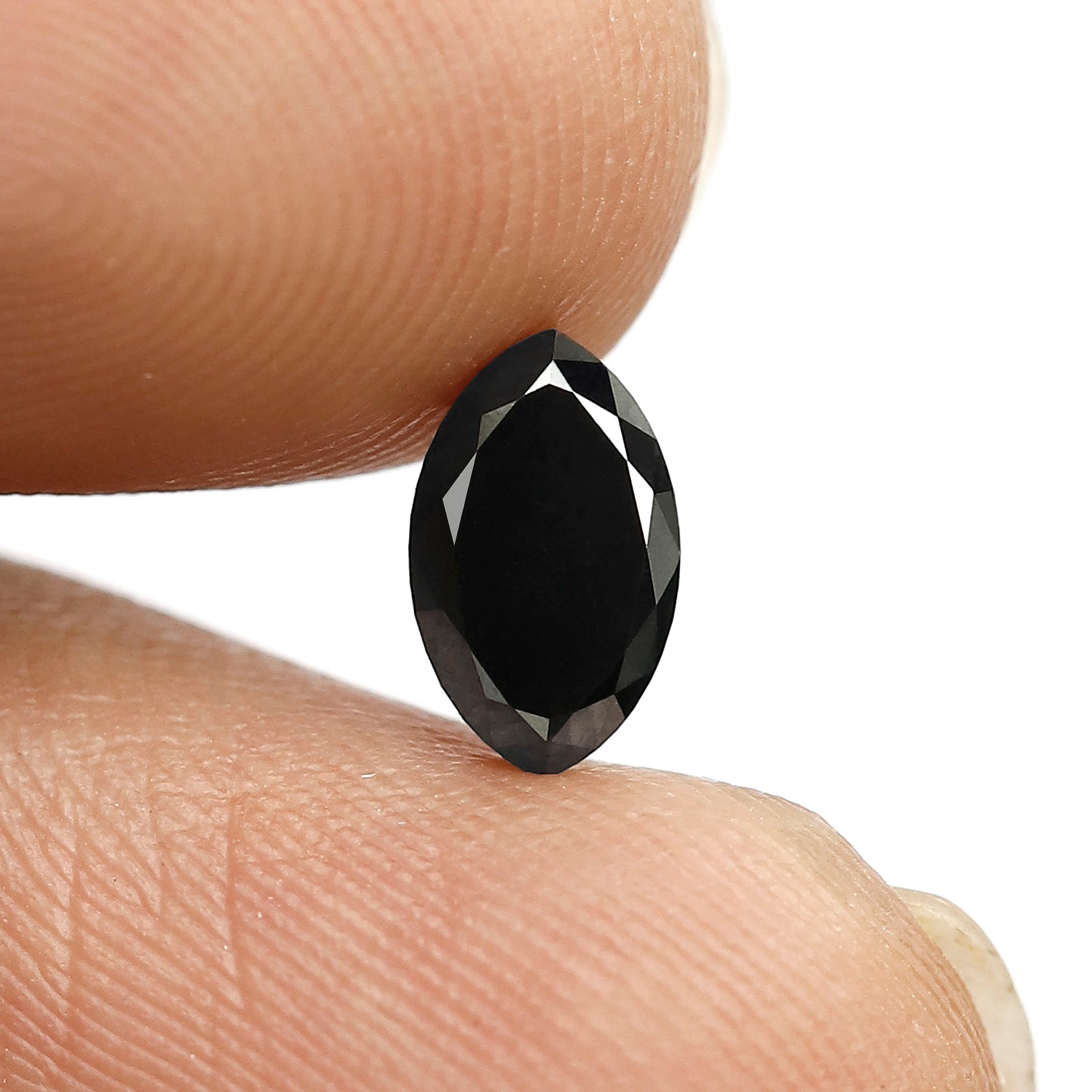 1.16 CT Marquise Shape Loose Diamond 8 MM AAA Quality Black Color Diamond For Ring