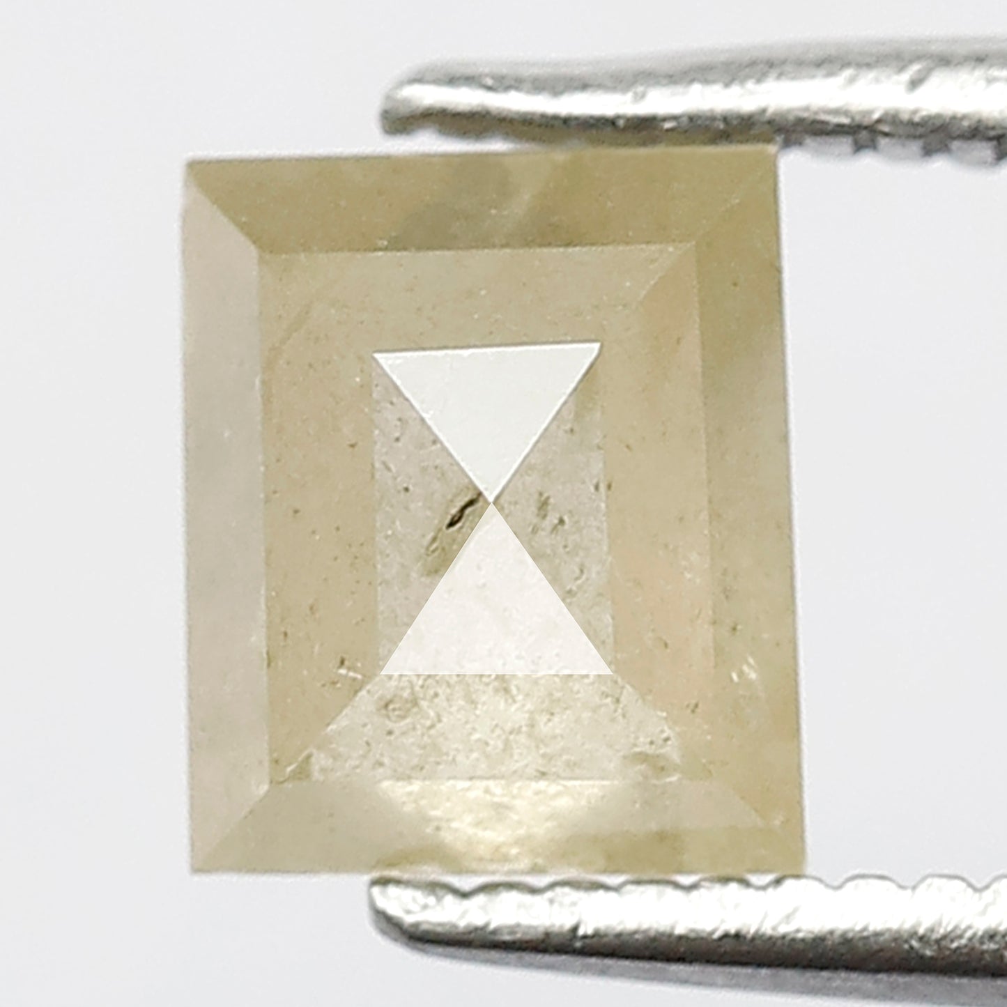 1.36 CT Antique Cut Modified Shape Salt and Pepper Loose Rustic Diamond Amazing Yellow Color ideal for making Antique Design Jewelry