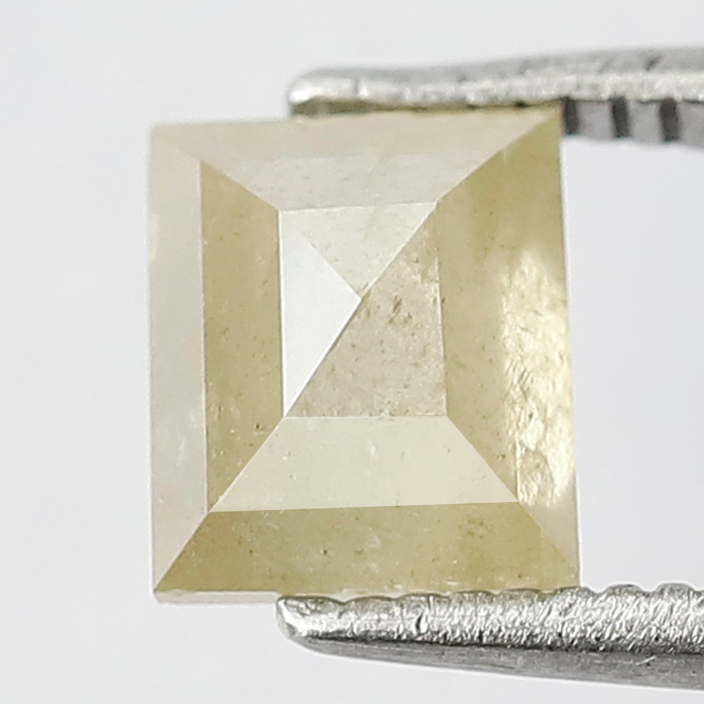 1.36 CT Antique Cut Modified Shape Salt and Pepper Loose Rustic Diamond Amazing Yellow Color ideal for making Antique Design Jewelry