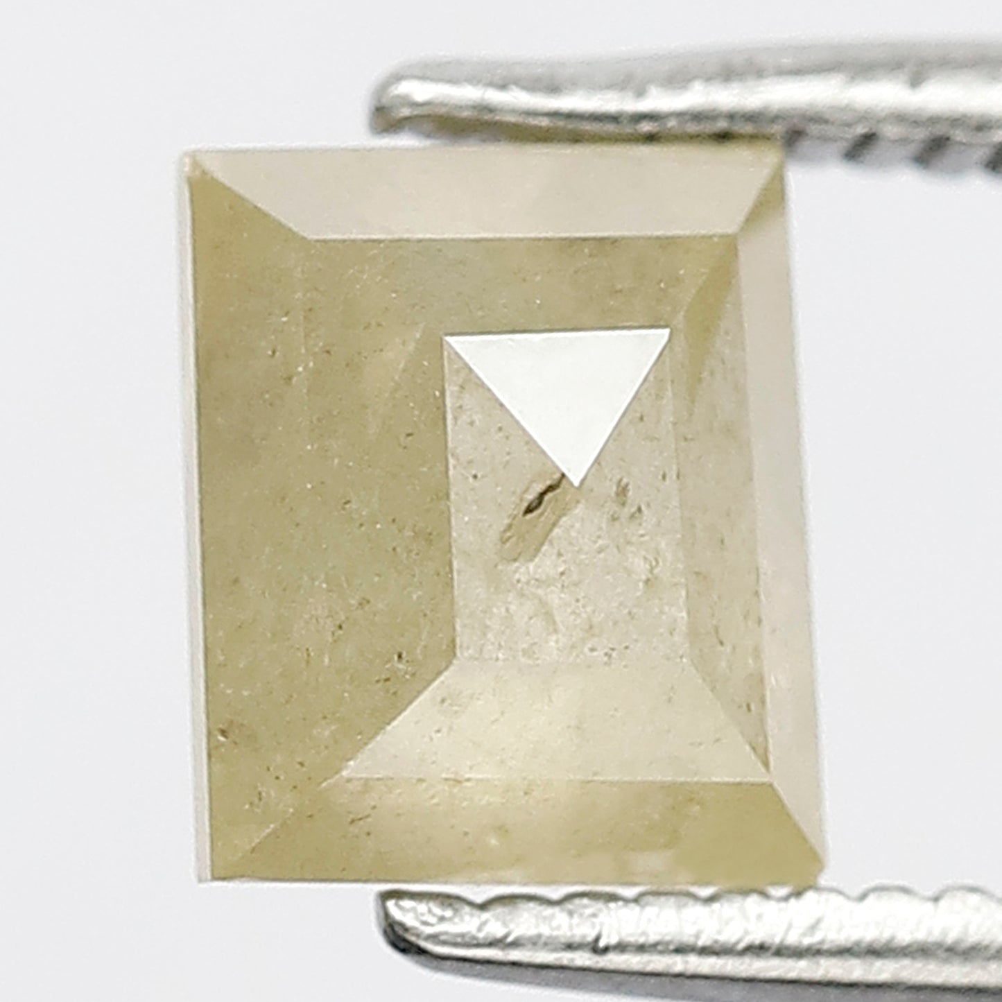 1.36 CT Antique Cut Modified Shape Salt and Pepper Loose Rustic Diamond Amazing Yellow Color ideal for making Antique Design Jewelry
