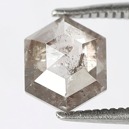 1.26 CT Light Toned Pink Translucent Loose Rustic Conflict Free Diamond ideal for making Bespoke Diamond Ring