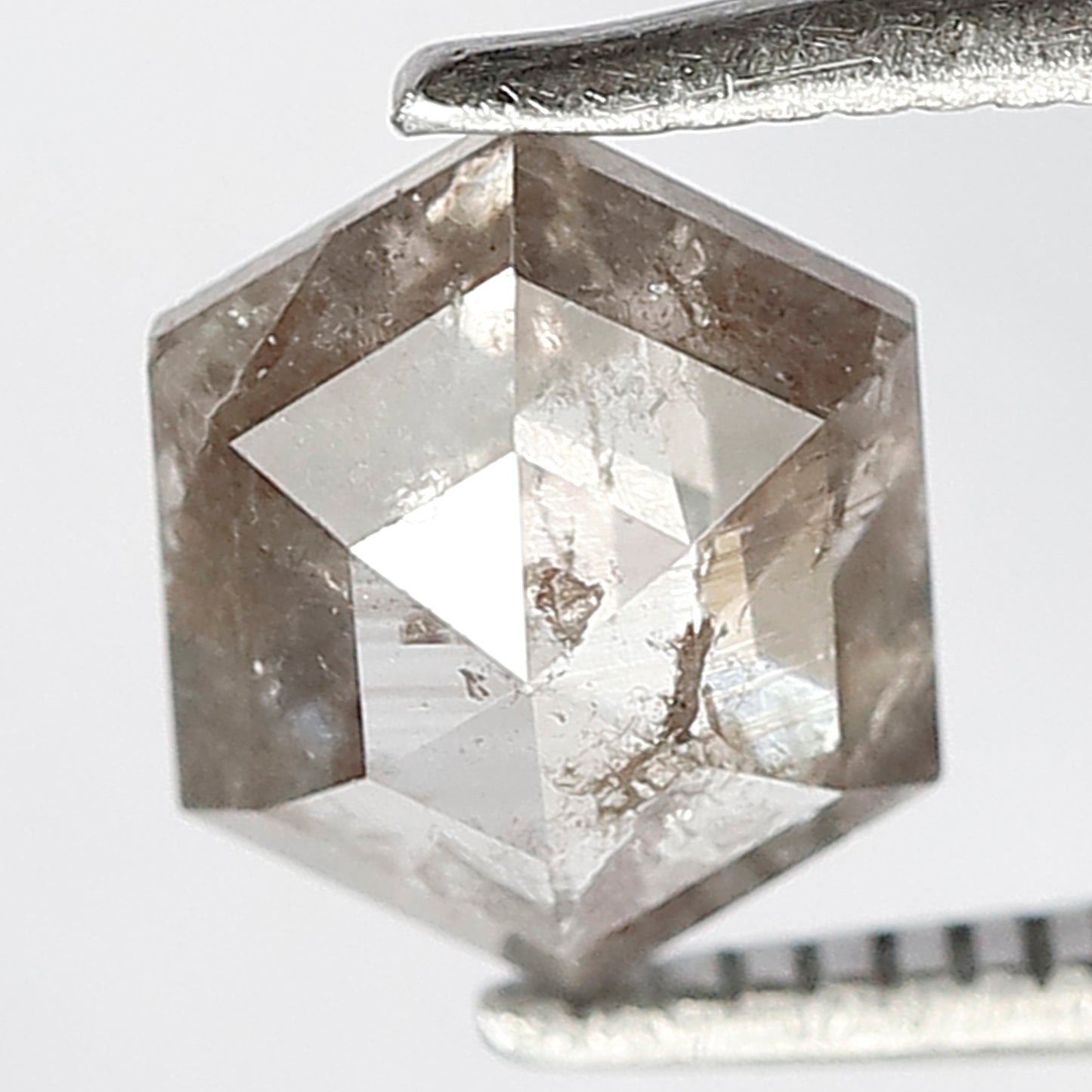 1.26 CT Light Toned Pink Translucent Loose Rustic Conflict Free Diamond ideal for making Bespoke Diamond Ring