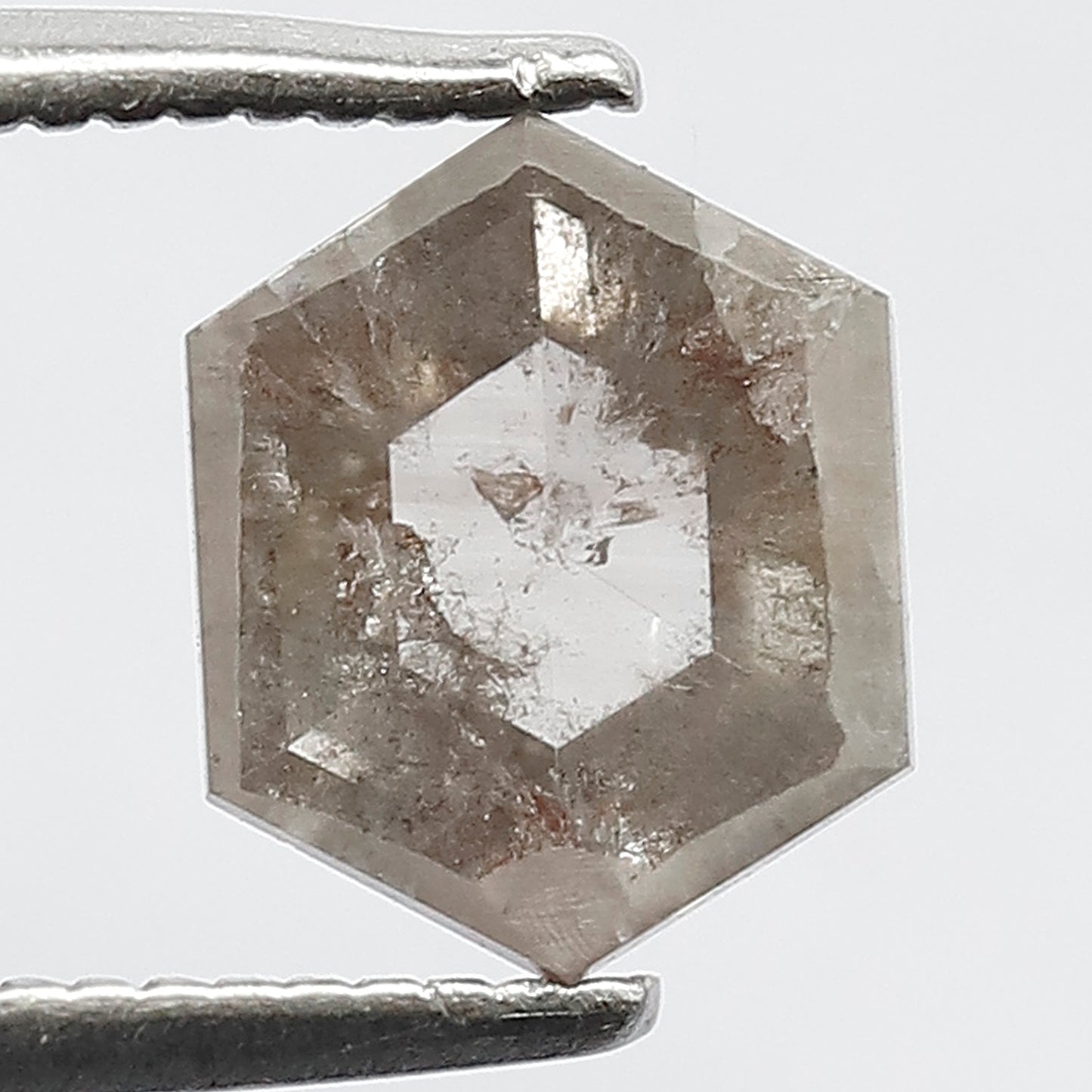 1.26 CT Light Toned Pink Translucent Loose Rustic Conflict Free Diamond ideal for making Bespoke Diamond Ring