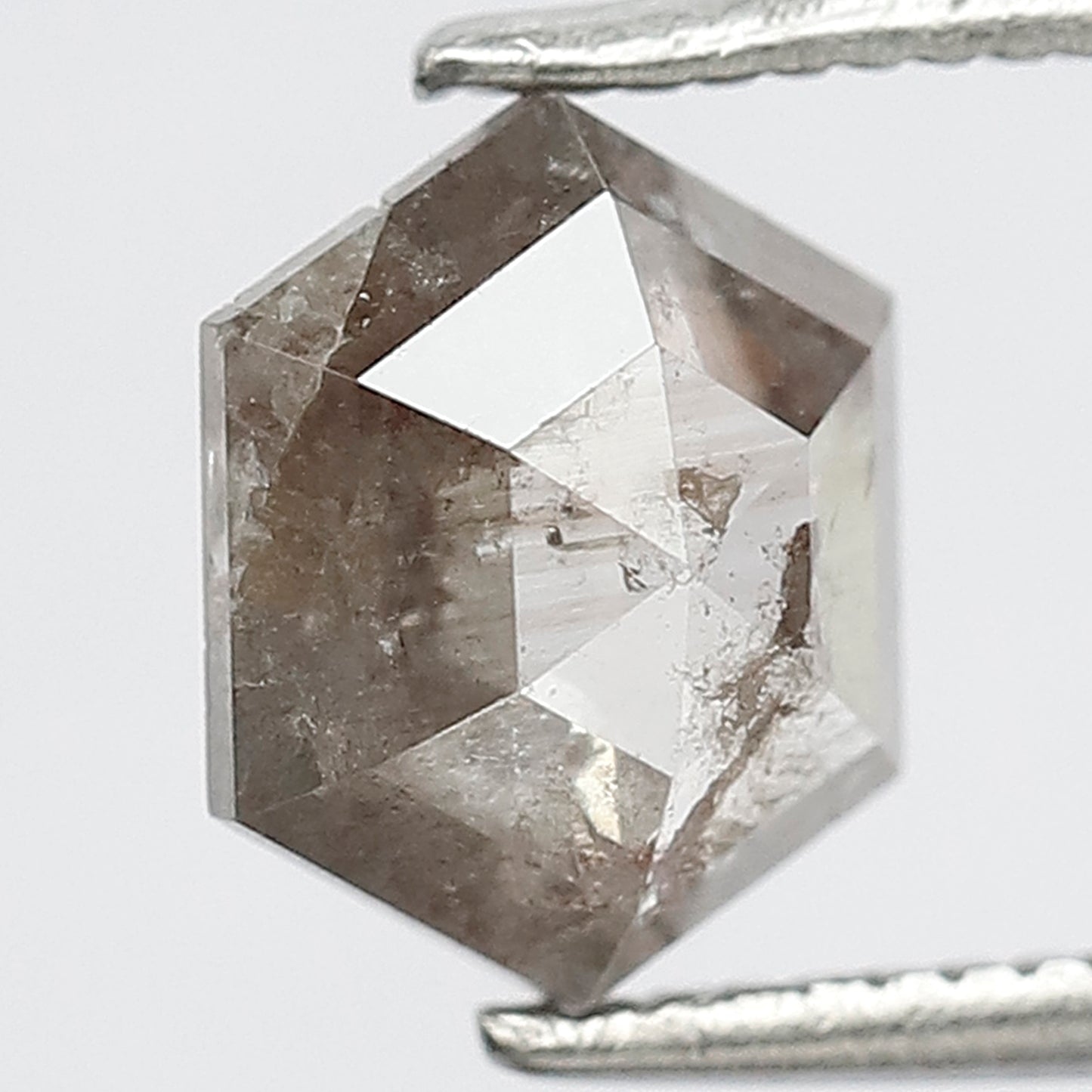 1.26 CT Light Toned Pink Translucent Loose Rustic Conflict Free Diamond ideal for making Bespoke Diamond Ring