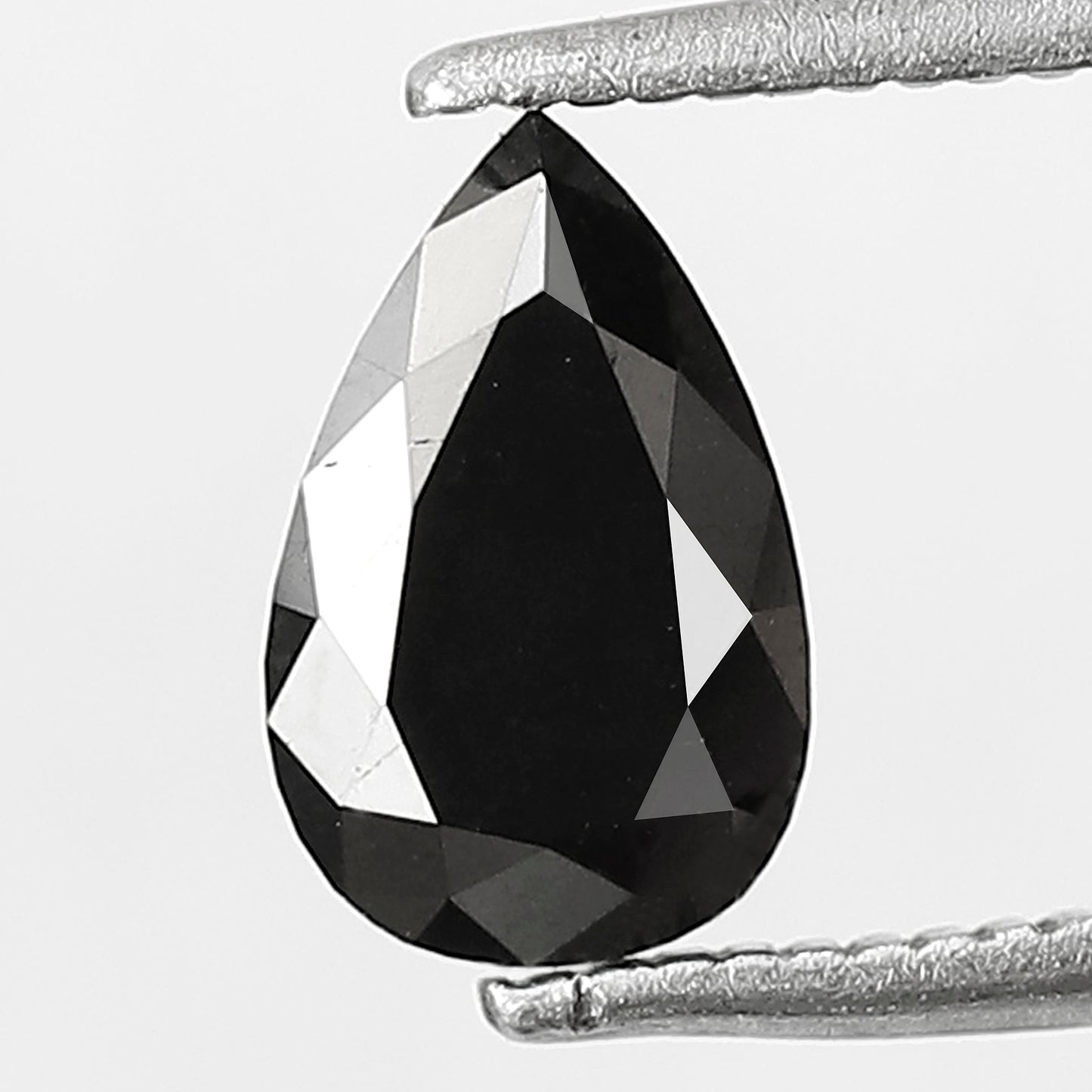1.06 CT Pear Shape Loose Diamond, Natural Treated Black Earth Mined Diamond For Anniversary Ring Gift