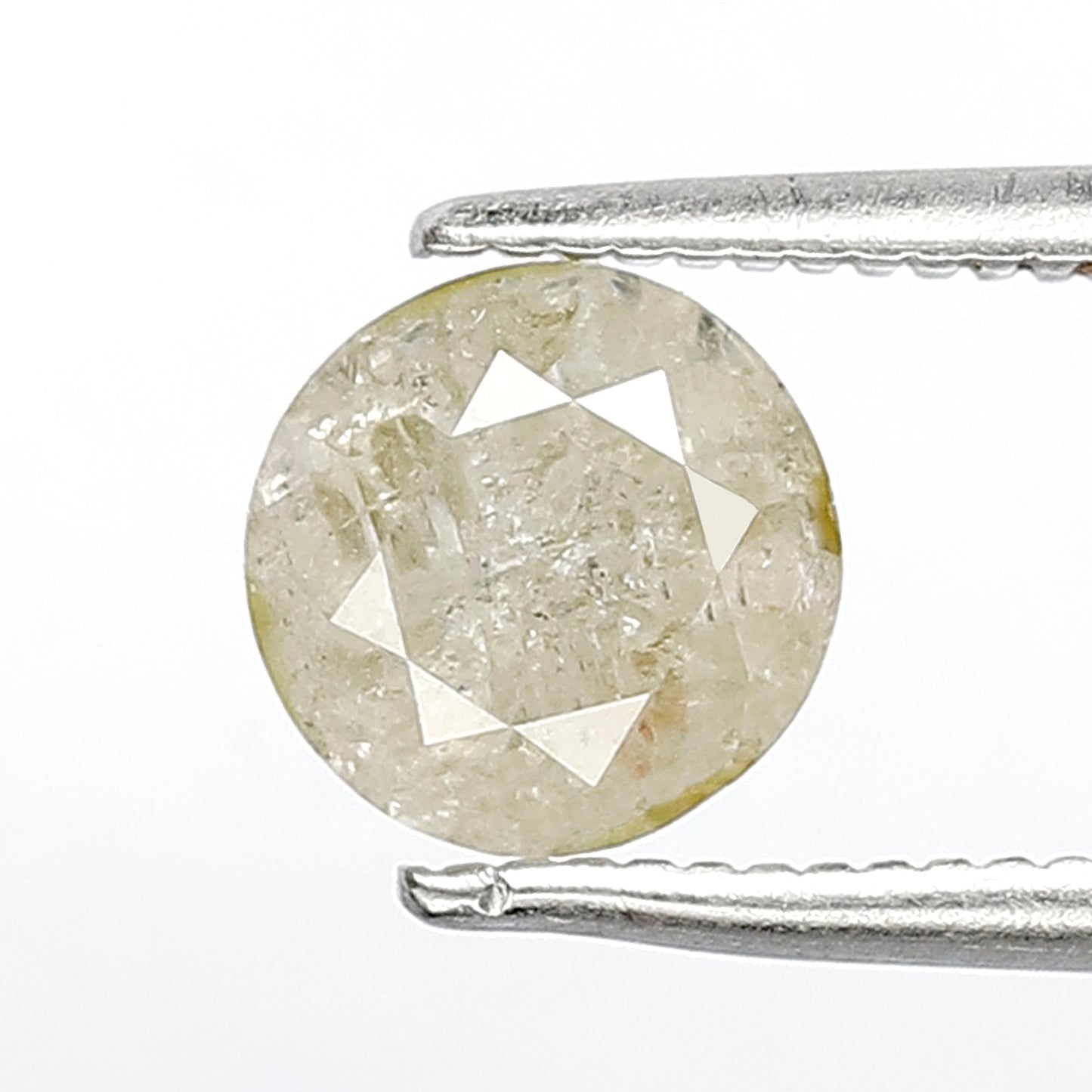1.28 CT Translucent Round Brilliant cut Diamond, Natural Yellowish Loose Earth Mined Diamond For Women Rings