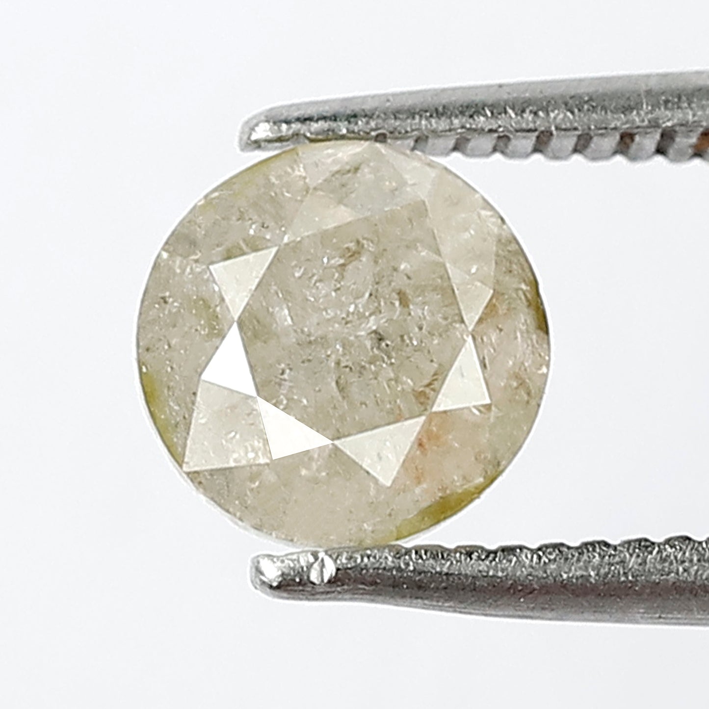 1.28 CT Translucent Round Brilliant cut Diamond, Natural Yellowish Loose Earth Mined Diamond For Women Rings