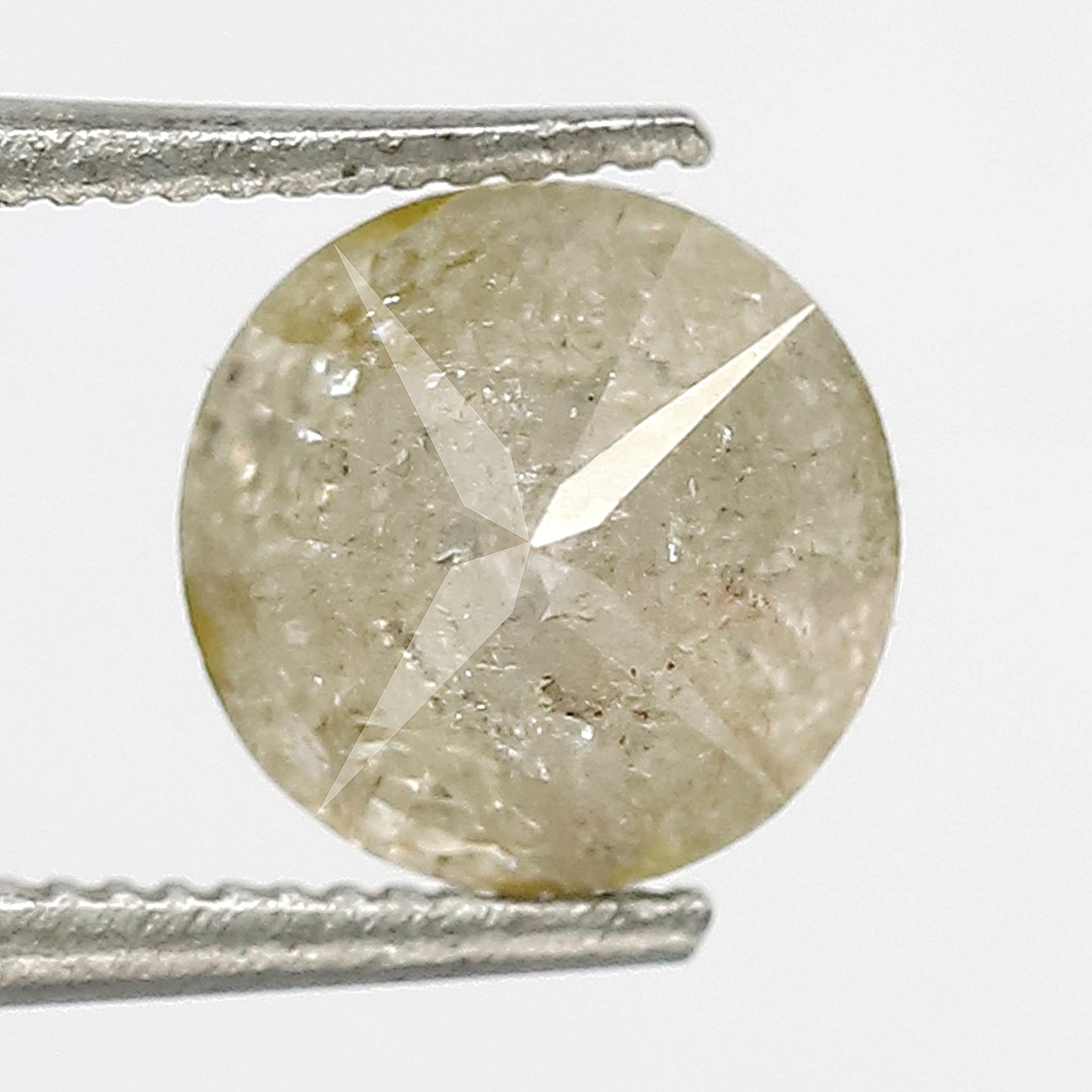 1.28 CT Translucent Round Brilliant cut Diamond, Natural Yellowish Loose Earth Mined Diamond For Women Rings