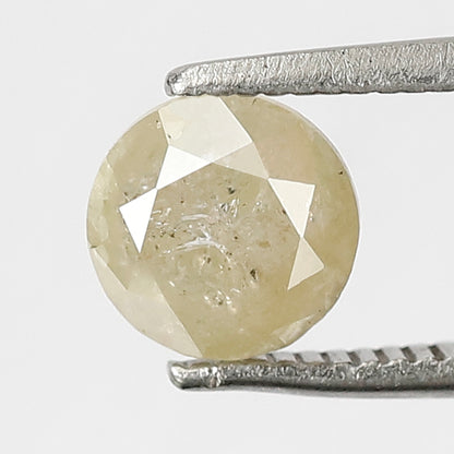 Natural 1.09 CT Yellowish Translucent Diamond, Round Brilliant Cut Ethical Loose Diamond for Engagement and Anniversary Jewelry