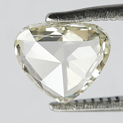 1 CT Marvelous Light Yellow Loose Rose Cut Diamond Made For Beautiful Handmade Jewelry