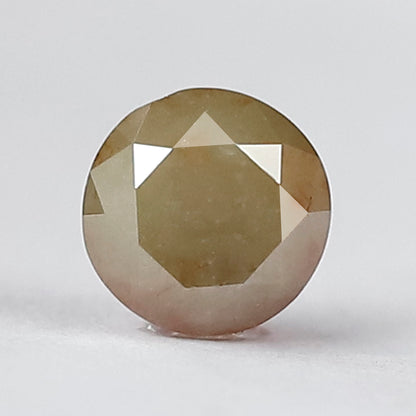 1.44 CT Round Brilliant cut Rustic Loose Diamond, Natural 6.40 mm Earth Mined Diamond For Making Engagement Ring and Wedding Ring