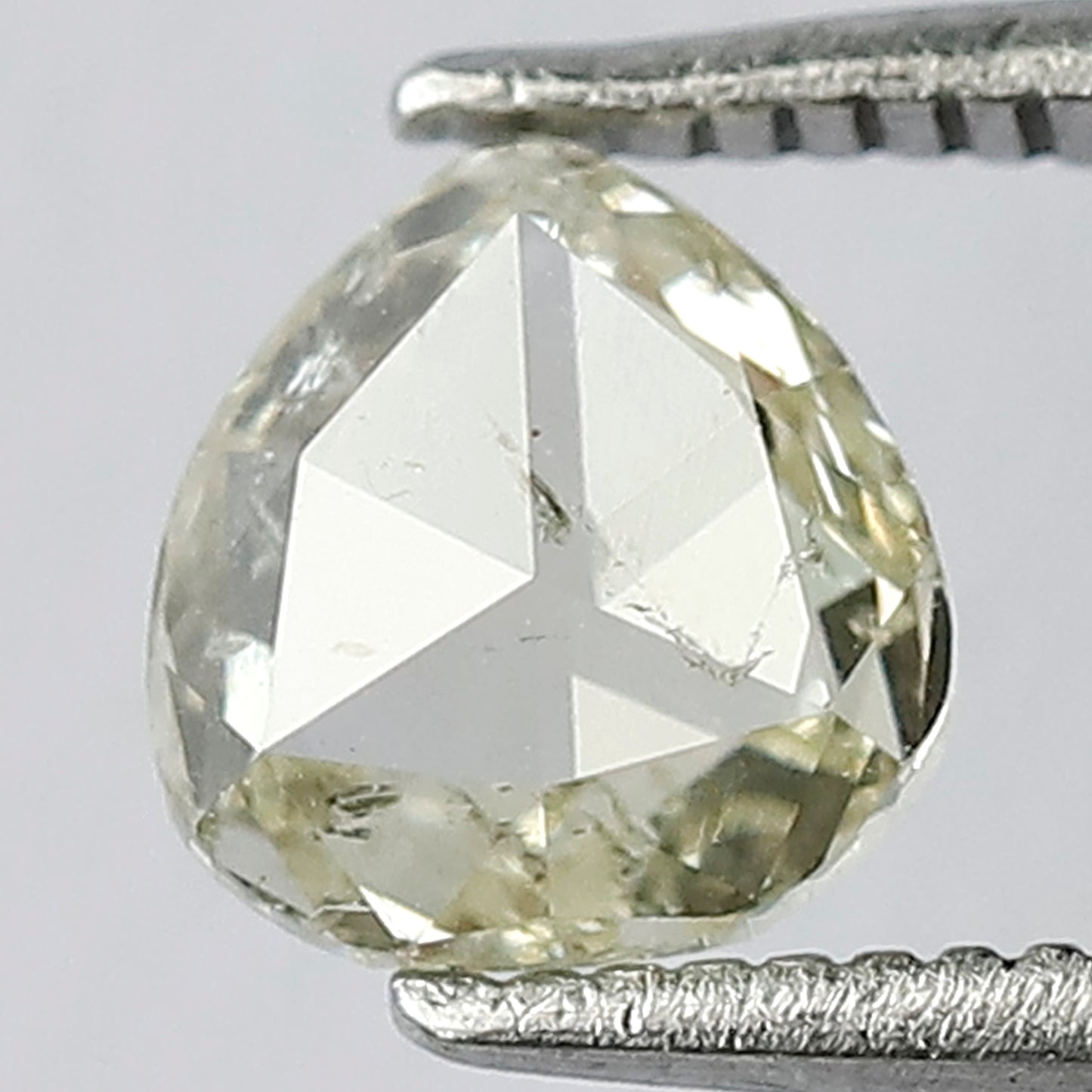 1.01 CT Fancy Light Yellowish With SI Clarity Pear Shape Natural Rose Cut Diamond Ideal For Making Beautiful Prong Setting Engagement Ring