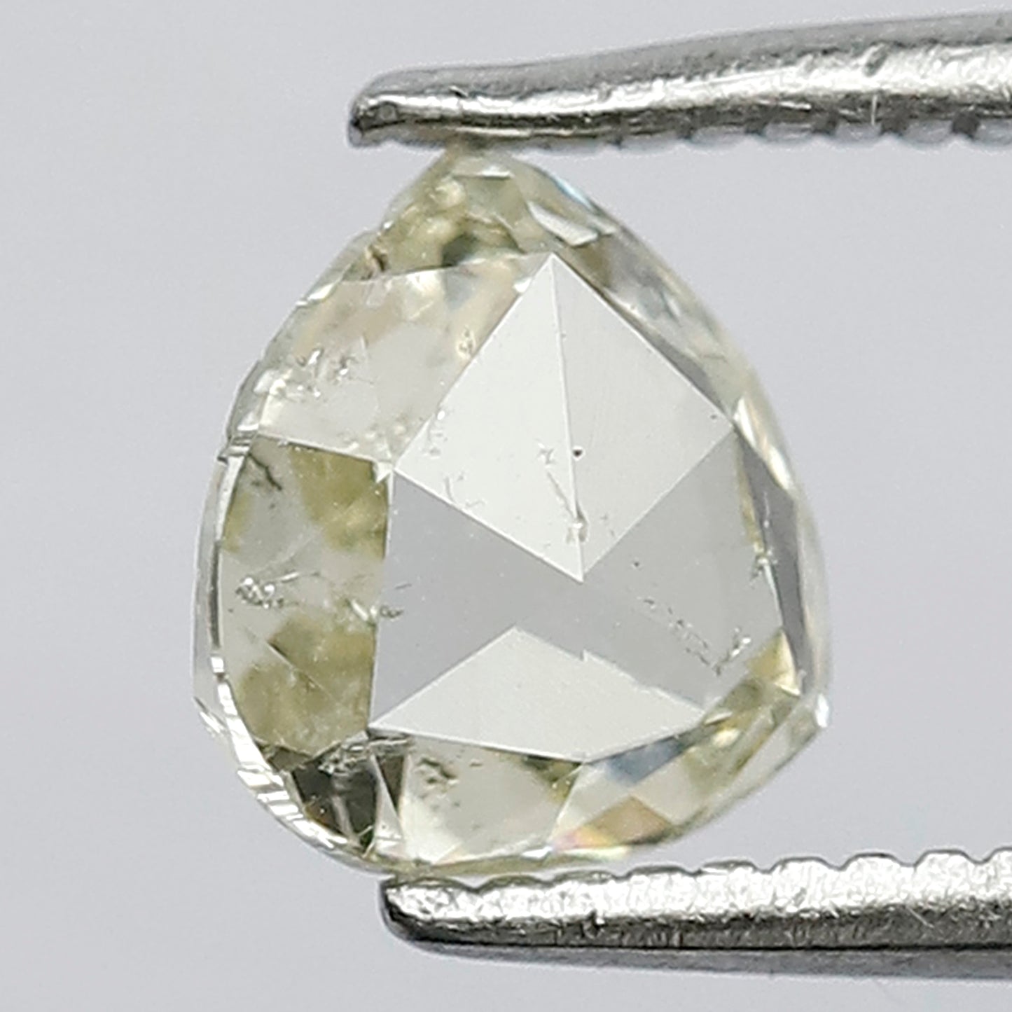 1.01 CT Fancy Light Yellowish With SI Clarity Pear Shape Natural Rose Cut Diamond Ideal For Making Beautiful Prong Setting Engagement Ring