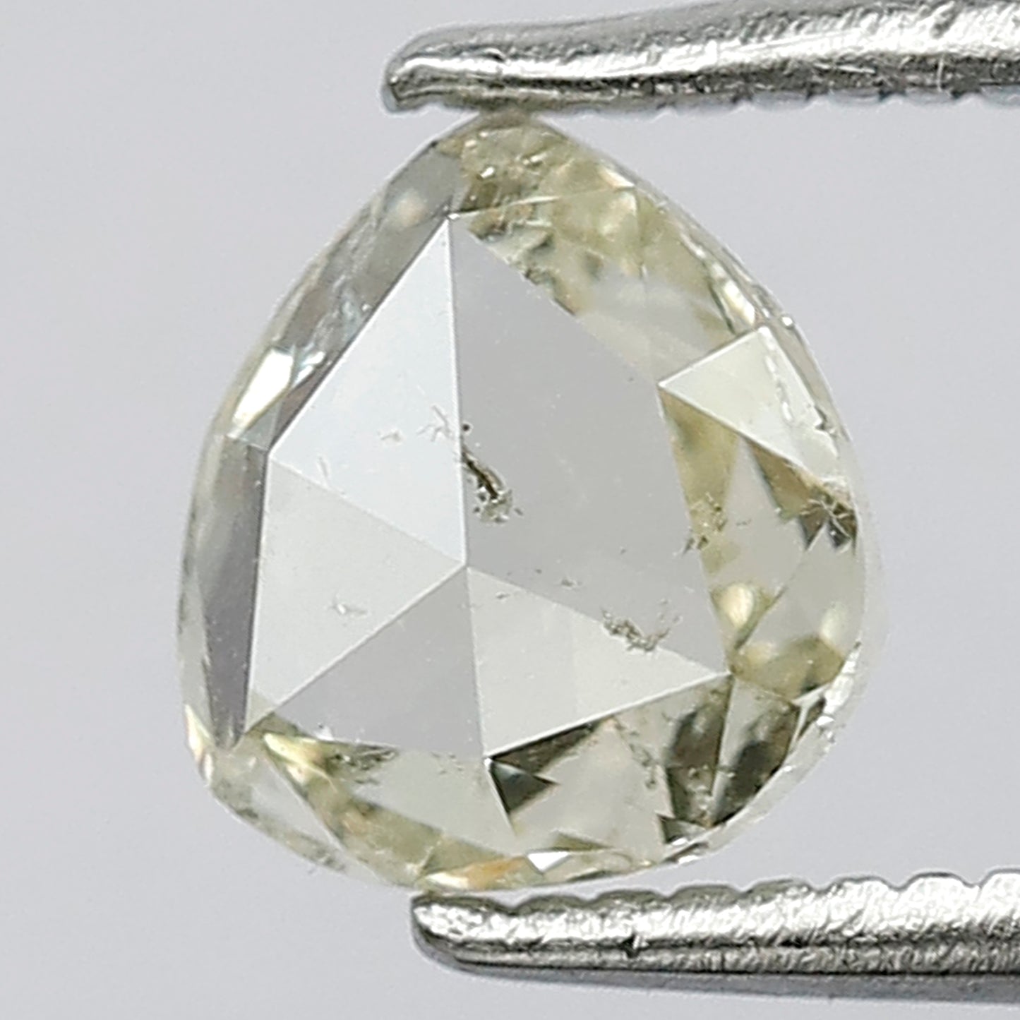 1.01 CT Fancy Light Yellowish With SI Clarity Pear Shape Natural Rose Cut Diamond Ideal For Making Beautiful Prong Setting Engagement Ring