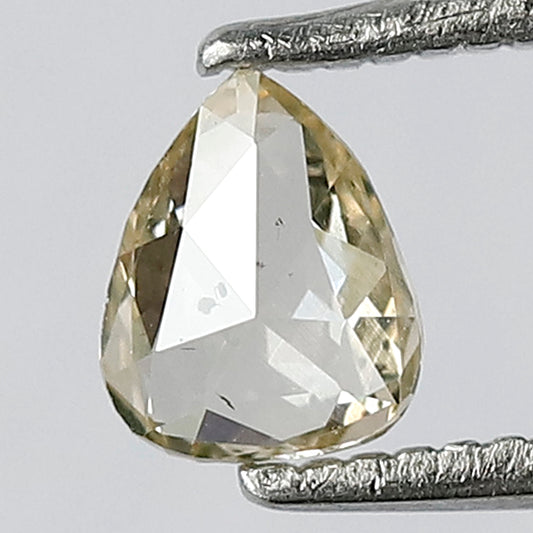 0.32 CT Beautiful Pear Shape 5 mm Rose cut Natural Champagne Color SI Clarity Glaring Faceted Diamond Made For Unique Design Engagement Ring