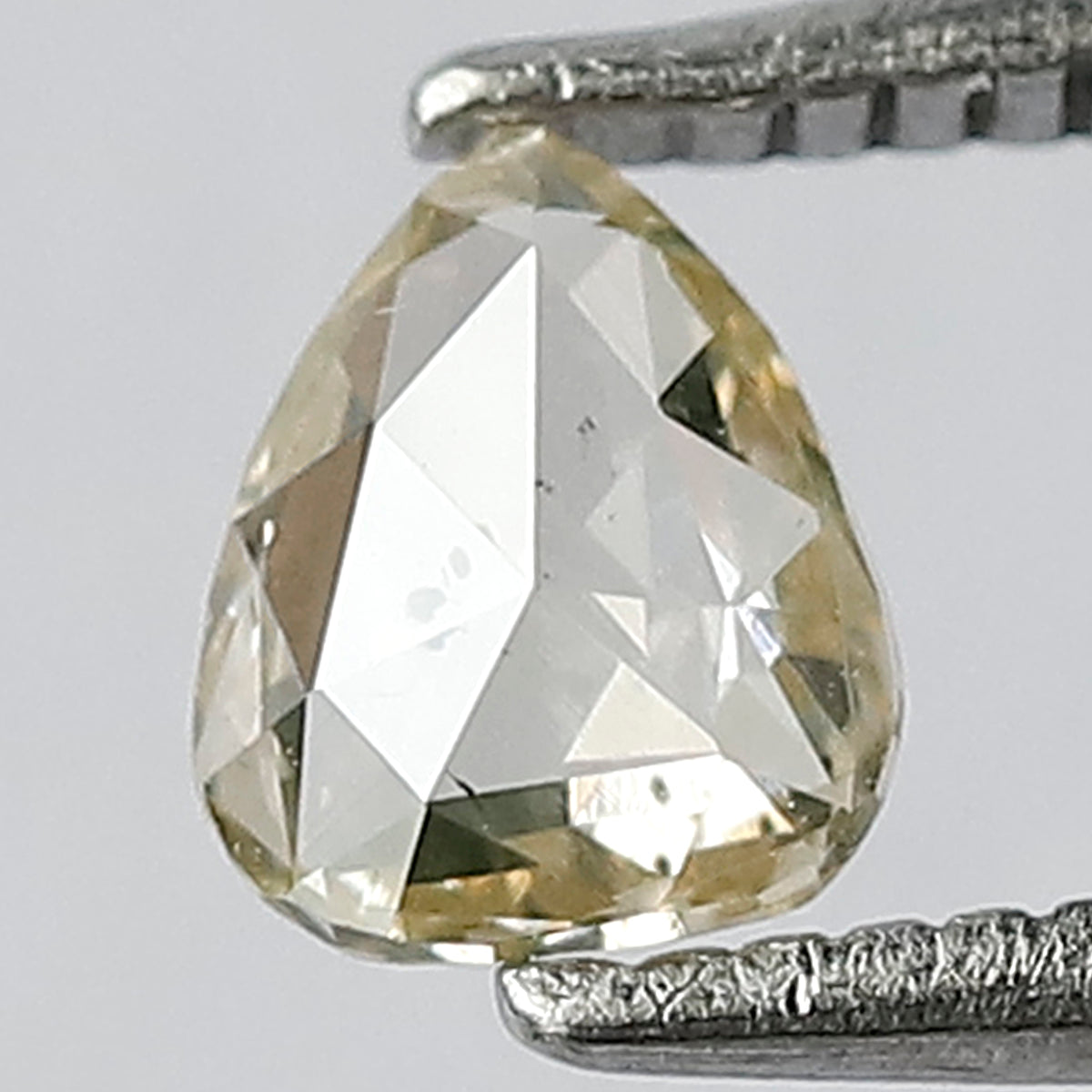 0.32 CT Beautiful Pear Shape 5 mm Rose cut Natural Champagne Color SI Clarity Glaring Faceted Diamond Made For Unique Design Engagement Ring