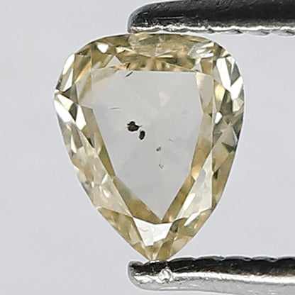 0.32 CT Beautiful Pear Shape 5 mm Rose cut Natural Champagne Color SI Clarity Glaring Faceted Diamond Made For Unique Design Engagement Ring