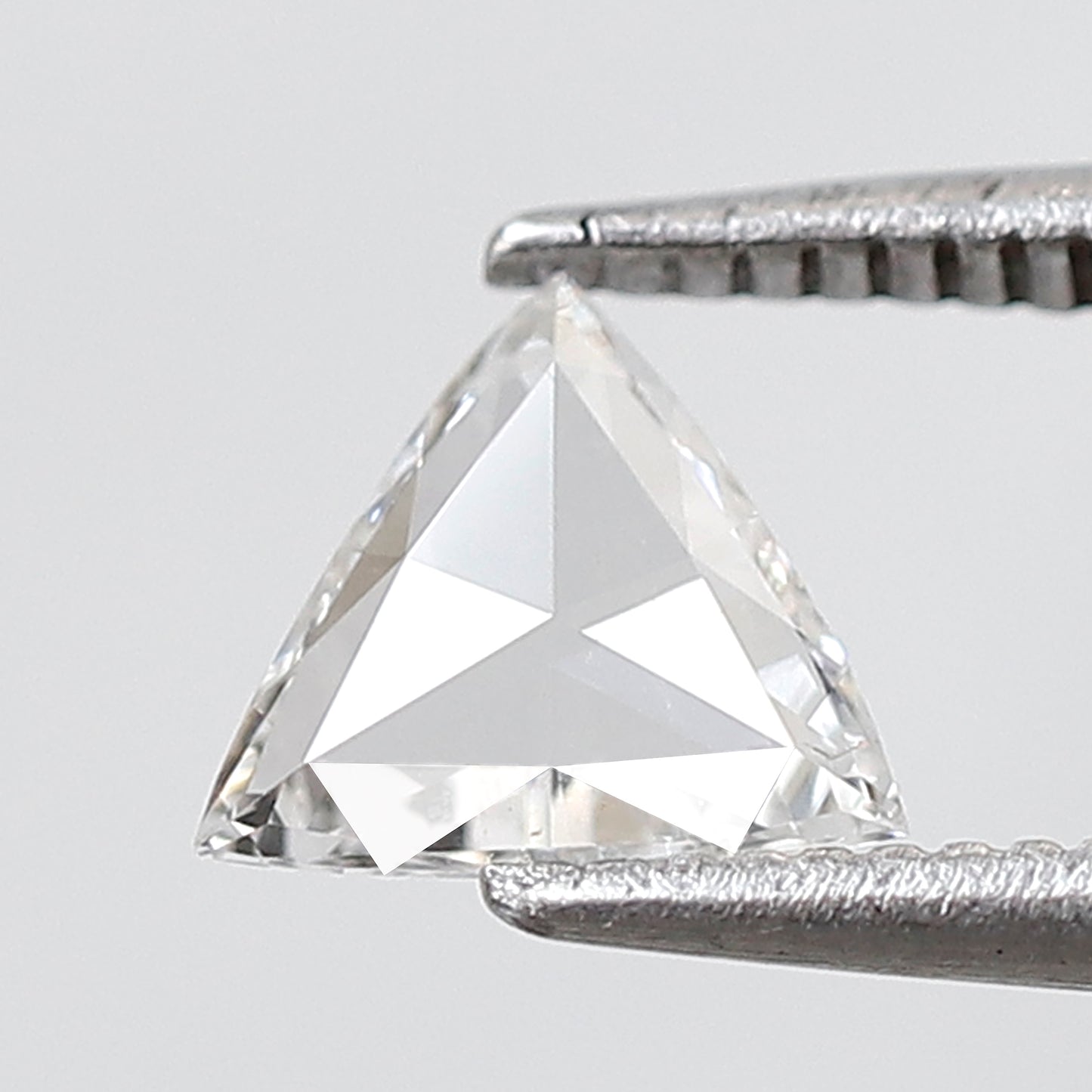 0.31 CT Triangle shape Natural Loose EF color VVS-VS clarity 6.10 mm Rose cut Diamond