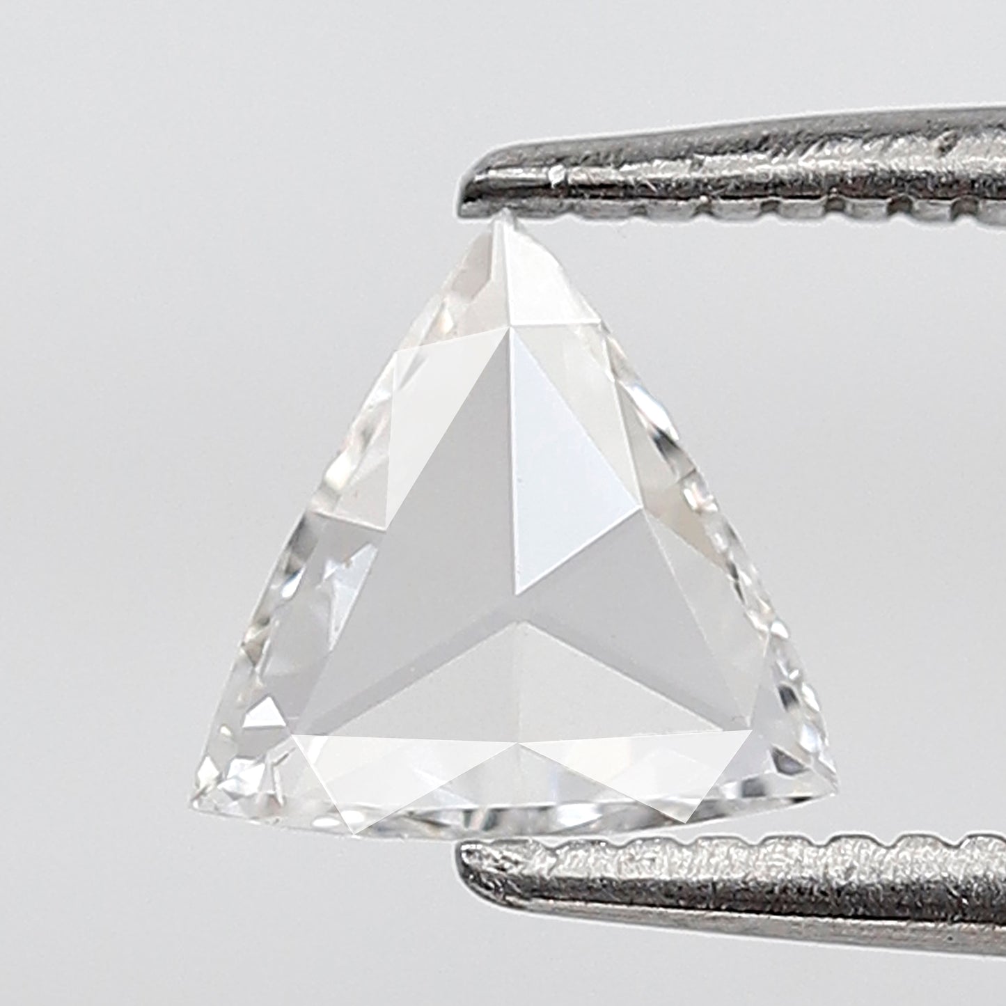 0.31 CT Triangle shape Natural Loose EF color VVS-VS clarity 6.10 mm Rose cut Diamond