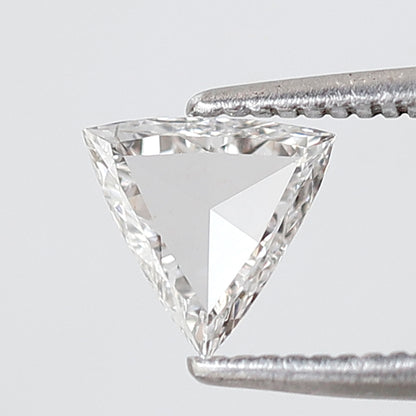 0.31 CT Triangle shape Natural Loose EF color VVS-VS clarity 6.10 mm Rose cut Diamond