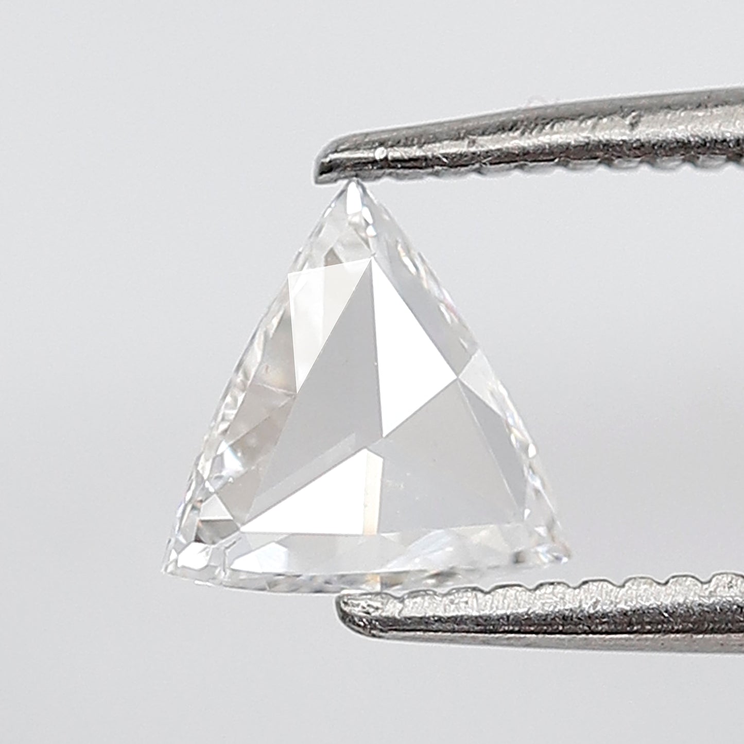 0.31 CT Triangle shape Natural Loose EF color VVS-VS clarity 6.10 mm Rose cut Diamond