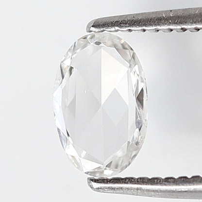 0.37 Ct Oval Shape Rose Cut Diamond 6 mm FG Color VS Clarity Natural Loose Diamond