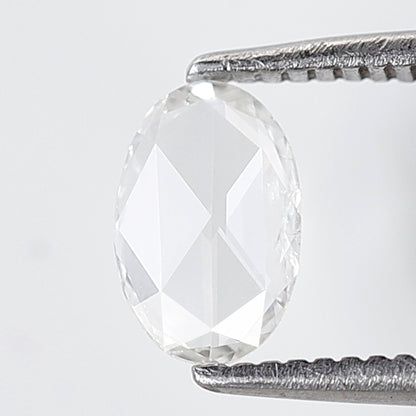 0.37 Ct Oval Shape Rose Cut Diamond 6 mm FG Color VS Clarity Natural Loose Diamond